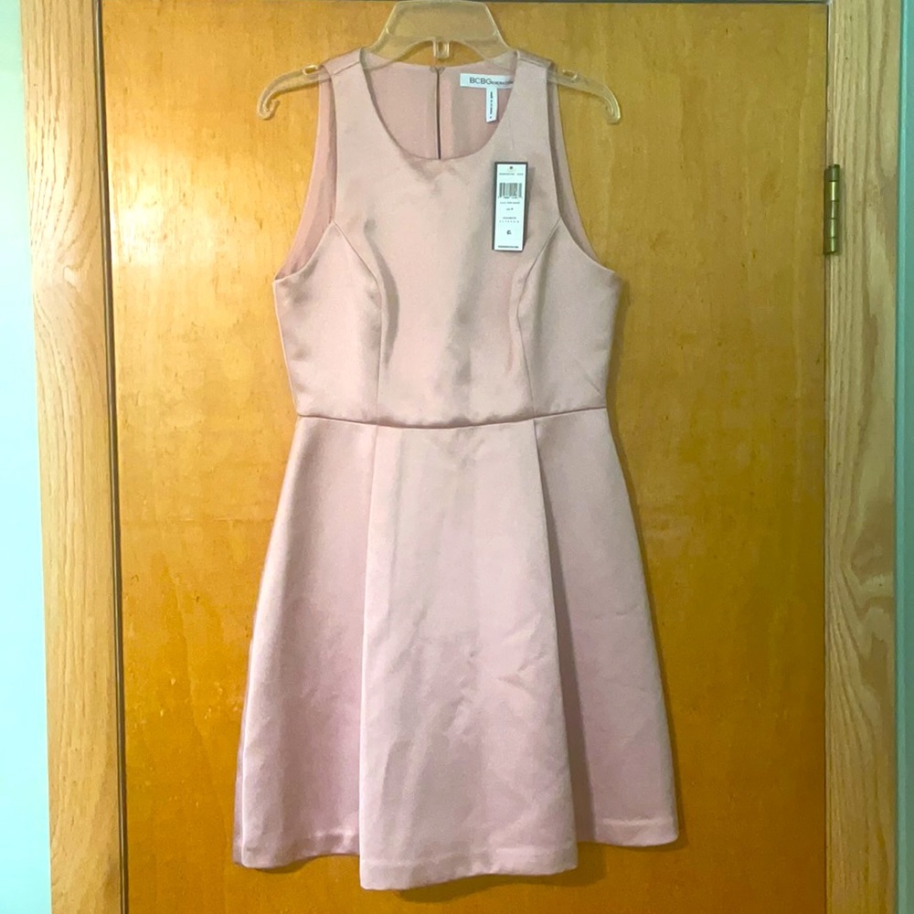 BCBGeneration - Cocktail Dress in Rose Smoke Size 4 - New with Tags